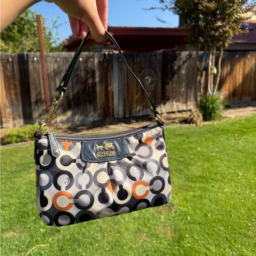 Coach Madison CC Print Shoulder Bag